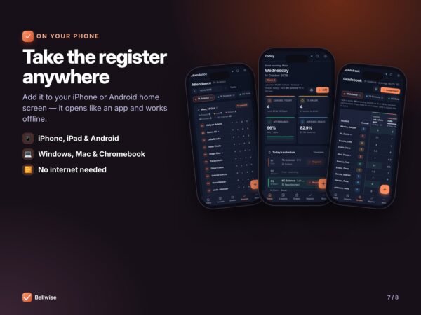 Bellwise — Teacher Planner App