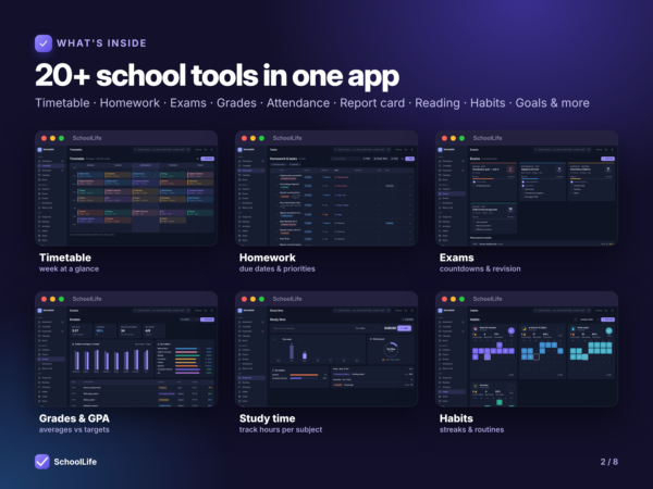 SchoolLife — School Life Planner for Students